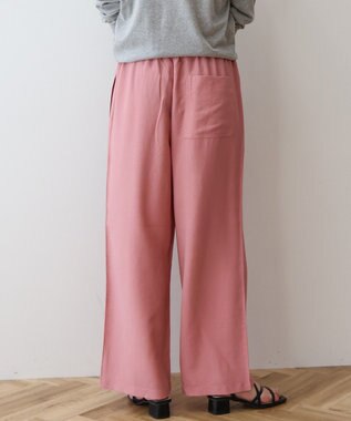 AMERICAN HOLIC 【接触冷感】ベイカーリラックスパンツ Pink