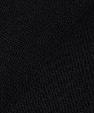 組曲 【先行予約】シアーニット5分袖 カーディガン ブラック系