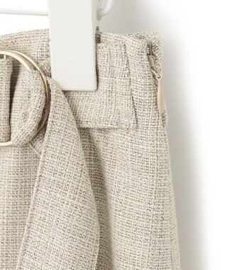 ICB L 【洗える】Vi/Peブッチャー ラップデザインスカート トープ系