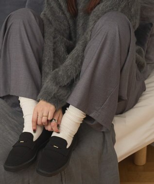 steppi 【VERY掲載 / 撥水 / 洗える】コインローファー ブラック