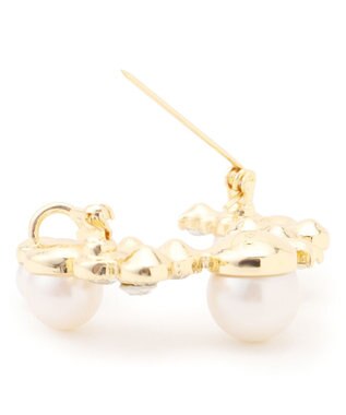 TOCCA WITH FLORA 2WAY BROOCH NECKLACE ブローチネックレス ゴールド系