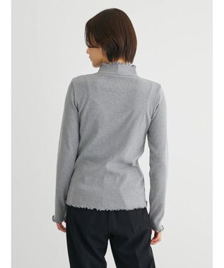 Green Parks ・ＥＬＥＮＣＡＲＥ　ＤＵＥ　テレコハイネックロンＴＥＥ Gray Mixture