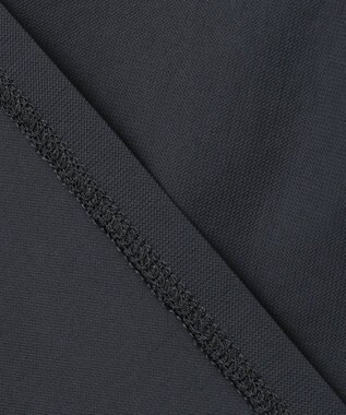 ICB L 【接触冷感・UVカット・防シワ・洗える】 アトラストリコット フレンチスリーブトップス チャコール系