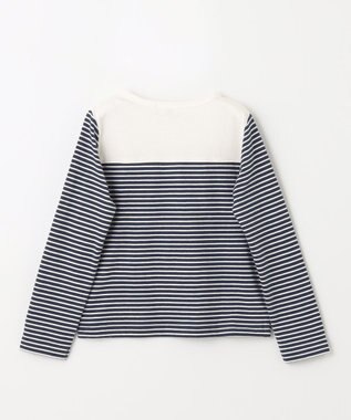 組曲 KIDS 【110-140cm】トリコボーダー Tシャツ ネイビー系1