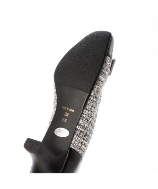 Riz raffinee <Riz raffinee>モチーフリボンパンプス ブラックキジ