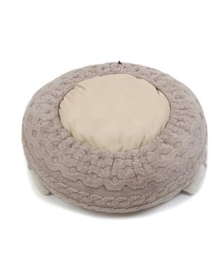 PET PARADISE ペットパラダイス 丸型寝袋 遠赤外線 《アラン柄》 60cm アラン柄