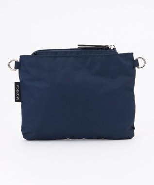 LA BAGAGERIE 【MONICA】ポーチ付き4WAYリュックサック ネイビー