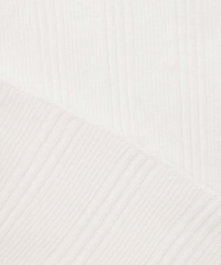 uncrave 【手洗い可】シアー ランダムリブ ノースリーブ カットソー（uncrave STANDARD） オフ