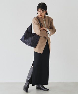 russet ナイロンジャガード2WAYショルダーバッグ(CE-1622) Purple/BR