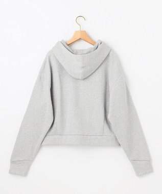 組曲 【WEB限定】シャイニーラメ パーカー シルバー系