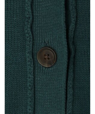 CRAFT STANDARD BOUTIQUE Ｖネックアウトリンキングカーディガン Green