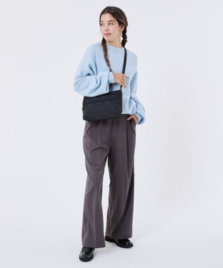 LeSportsac QUINN BAG/リサイクルドブラックJP リサイクルドブラックJP