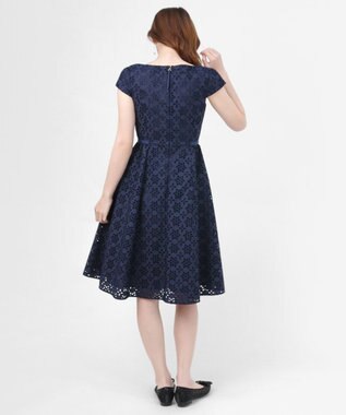 TOCCA 【00サイズあり・洗える・消臭】FLOWER STORM ドレス ネイビー系