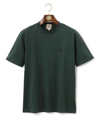 J.PRESS MEN 【一部店舗限定】バックブル ムカラTシャツ グリーン系