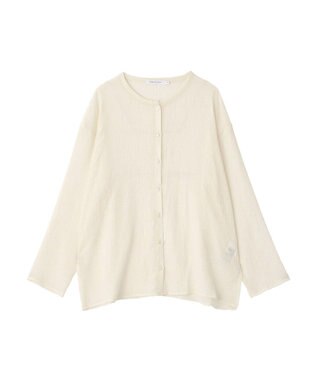 AMERICAN HOLIC 楊柳シアーブラウス Off White