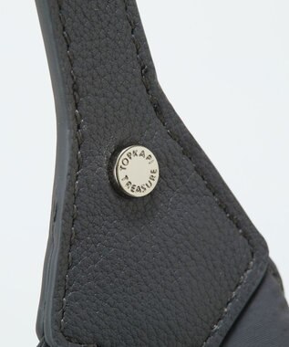 TOPKAPI 【TREASURE TOPKAPI】ナイロン アウトポケット 2way ショルダーバッグ / 軽量 ミディアムグレー