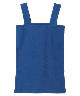 Green Parks スクエアリブタンクトップ Blue