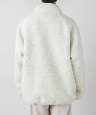 WEGO リバーシブルボアブルゾン ホワイト