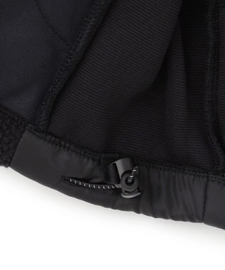 UNFILO MENS 【男女兼用】ポーラテック ボアベスト ブラック