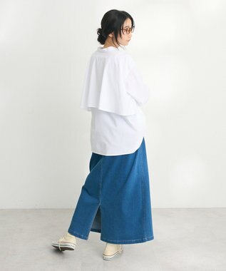 CRAFT STANDARD BOUTIQUE バックフリルシャツ Off White
