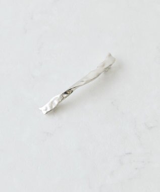 AMERICAN HOLIC メタルツイストバレッタ Silver