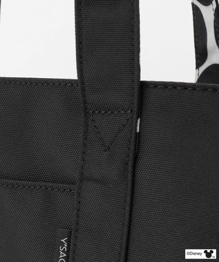 Y'SACCS 【Disney Collection】シルエットプリントトートバッグ　Mサイズ ブラック