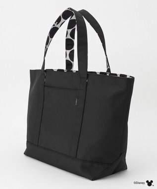 Y'SACCS 【Disney Collection】シルエットプリントトートバッグ　Mサイズ ブラック