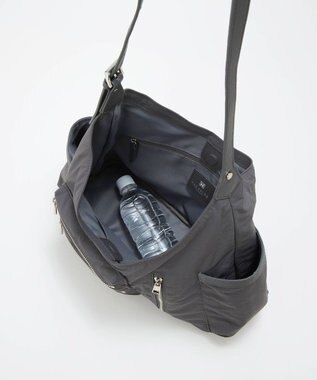 TOPKAPI 【TREASURE TOPKAPI】ナイロン アウトポケット 2way ショルダーバッグ / 軽量 ミディアムグレー