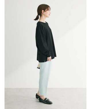 Green Parks 前後でも着れちゃう万能長袖ロンＴ Black