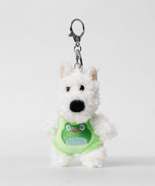 WEGO わんこぬいぐるみキーホルダー グリーン
