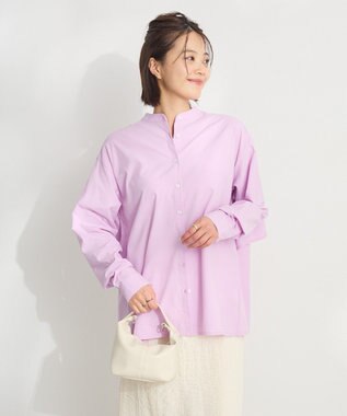 CRAFT STANDARD BOUTIQUE バックフリルシャツ Pink