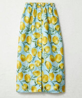 OP／FILA 【Ocean Pacific】レモン柄巻きタオル サックス