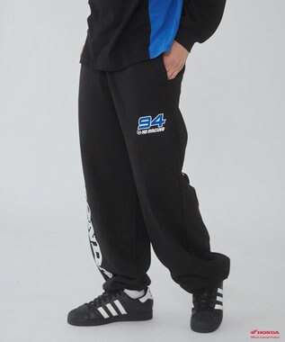WEGO 別注Hondaグラフィックスウェットパンツ ブラック