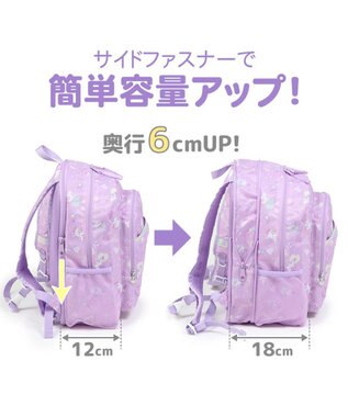 Mother garden マザーガーデン 子供用 リュックサック 【Ｌサイズ 】《 ユニコーン / 野いちご 》 フラワー柄