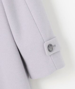 ANY SIS S ウールライクロング チェスターコート アイスグレー