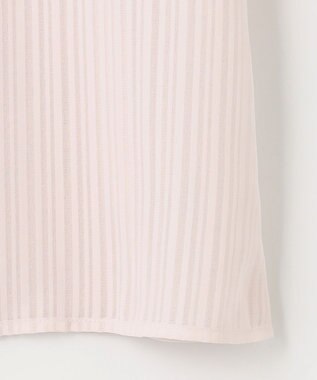 ANY SIS 【吸水速乾・UVケア・接触冷感】コンフォートジャージー ブラウス ペールピンク