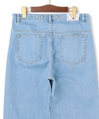 J.PRESS MEN 【J.PRESS ORIGINALS】SHIOTA 5 Pocket Piped Stem Denim Pants / Japan Made サックスブルー系