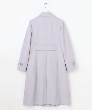 ANY SIS S ウールライクロング チェスターコート アイスグレー