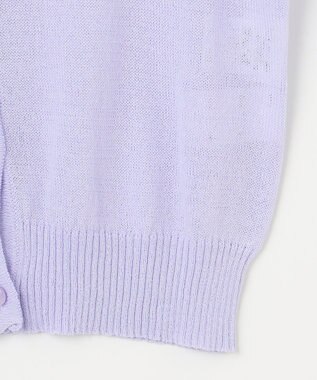 組曲 KIDS 【110-140cm】シアー カーディガン ラベンダー系