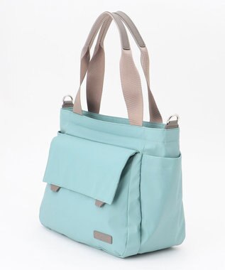 Y'SACCS ダブルタブ　トラベル2WAYトートバッグ ライトグリーン