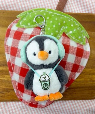 WEGO るんるんペンギンぬいぐるみキーホルダー