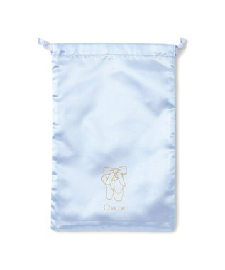 Chacott ポワント半メッシュ巾着M ベビーブルー