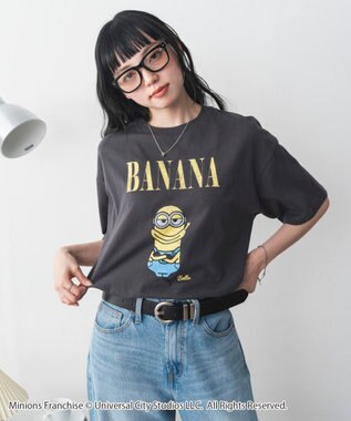 WEGO 【ミニオン / E.T. / バック・トゥ・ザ・フューチャー / デロリアン/ユニセックス着用ITEM/SMLサイズ展開】キャラクターズグラフィックT3（SS） 柄1