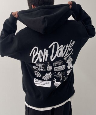 WEGO BENDAVIS　SELECTION　ZIP　HOODIE ブラック