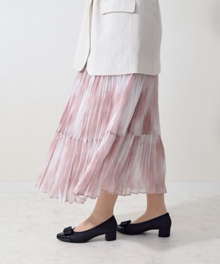 Bridget Birkin ＜2E＞【Bridget Birkin walk】リボンモチーフパンプス ブラックコンビ