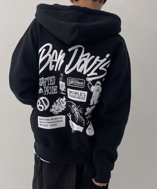 WEGO BENDAVIS　SELECTION　ZIP　HOODIE ブラック