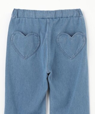 ANY KIDS 【洗濯機可能/接触冷感】ひんやり カットソーパンツ デニム