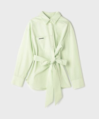 GRACE CONTINENTAL ボウタイマルチwayシャツ グリーン