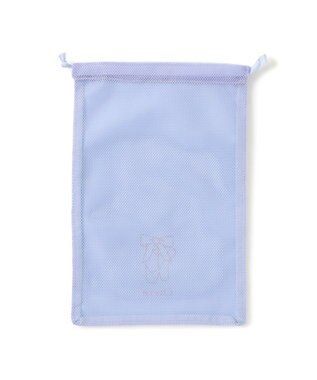 Chacott ポワント半メッシュ巾着M ベビーブルー