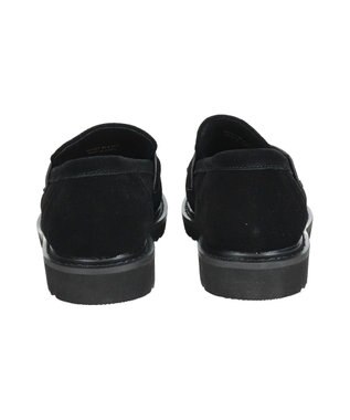 Bridget Birkin 【PARADIS COULEUR】オブリークトウタッセルローファー ブラックスウェード